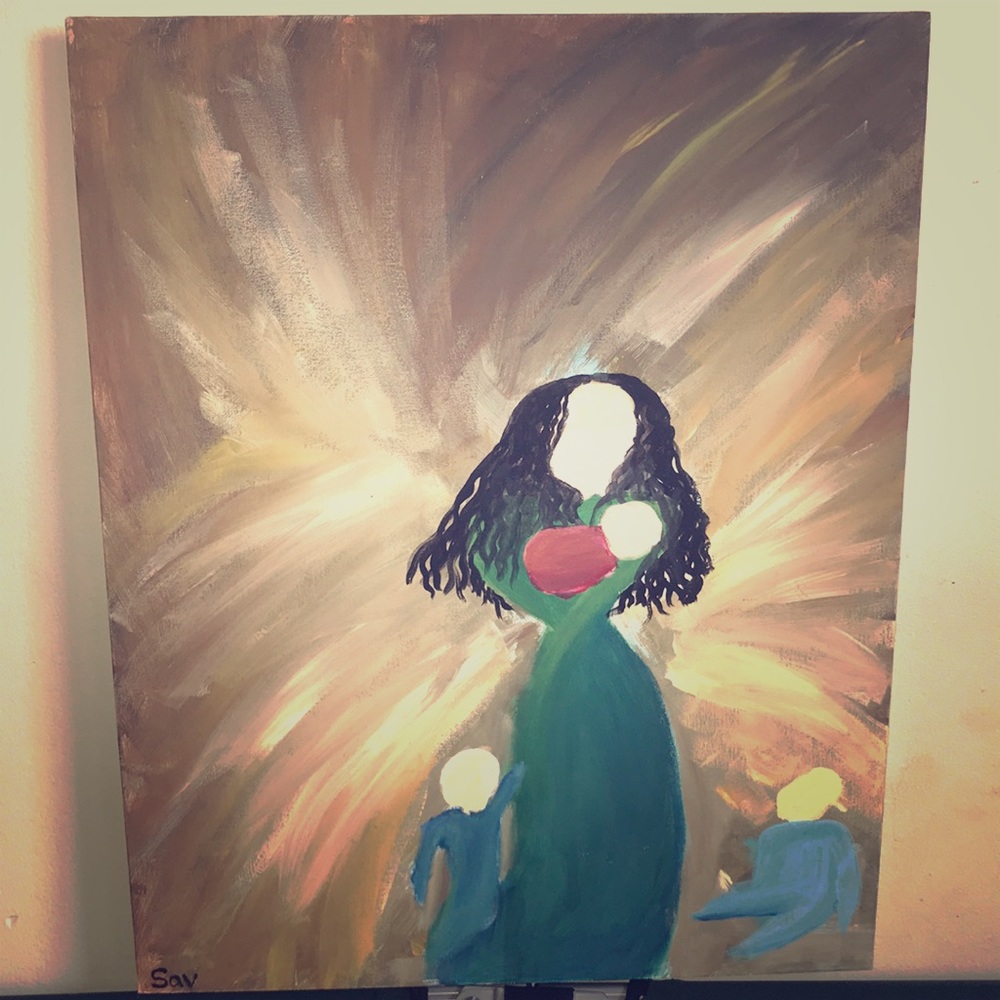 Motherhood painting